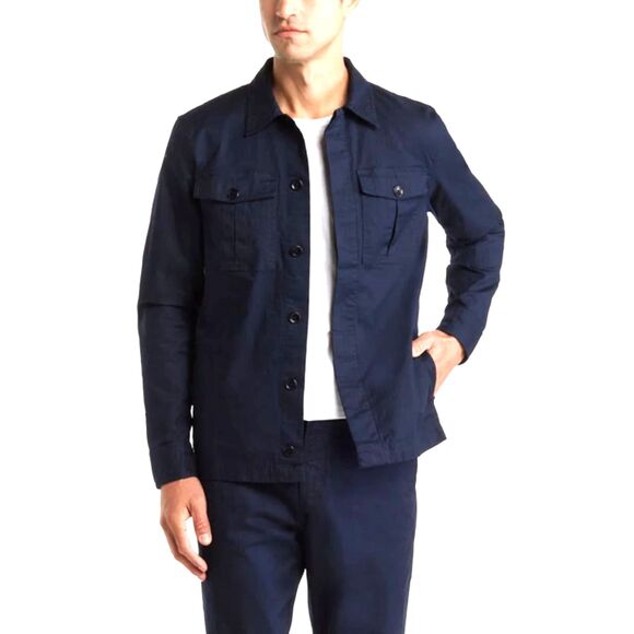 🆕 Military Jacket - Prato Navy Solid - Good Man Brand Sz S - Picture 8 of 14